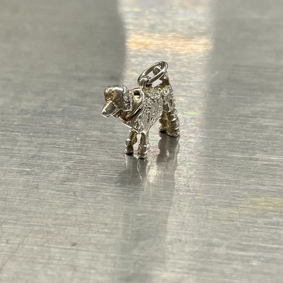 STERLING SILVER POODLE - Picture 1 of 4